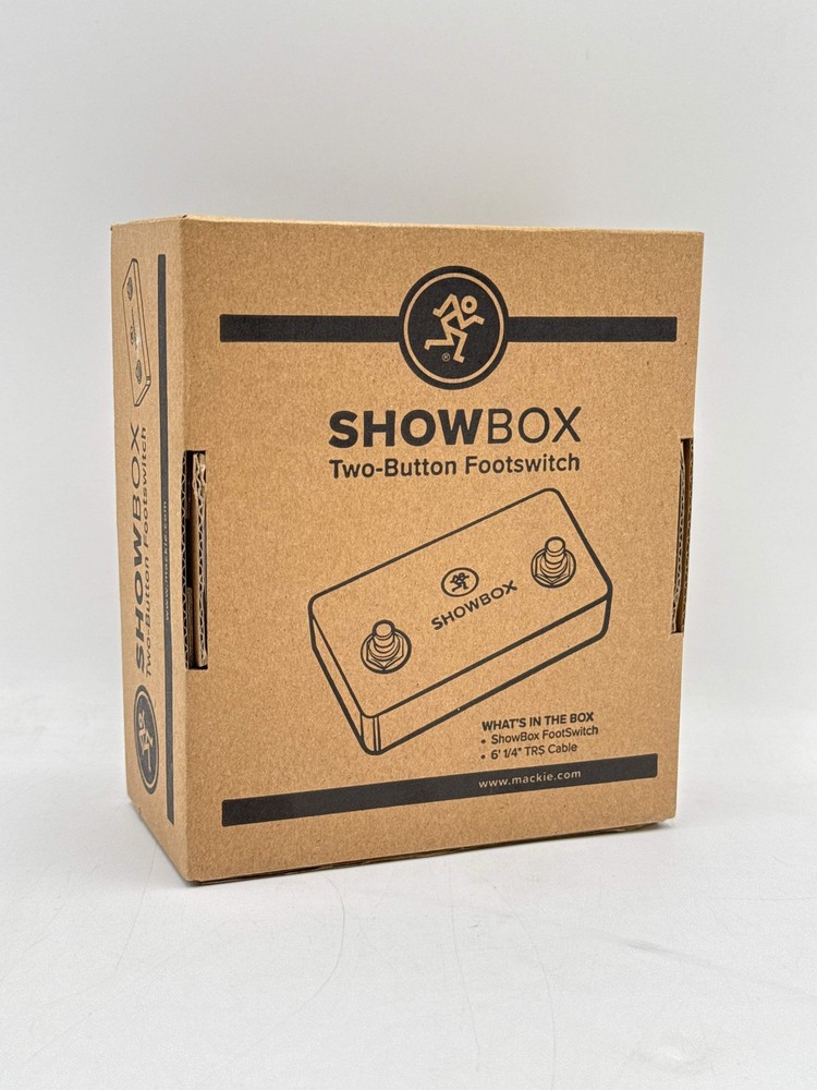 Mackie Speaker Hardware ShowBox Two Button Footswitch