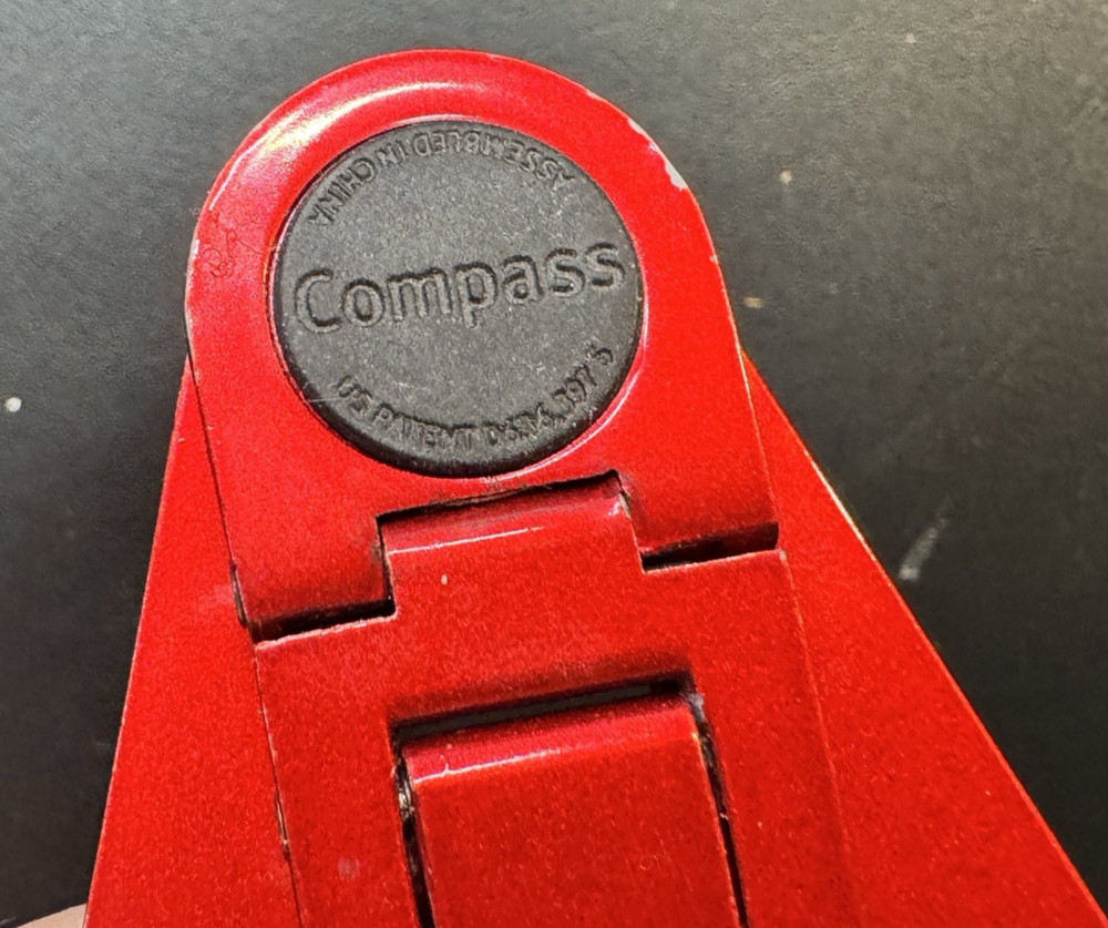 Red Compass Tablet Stand