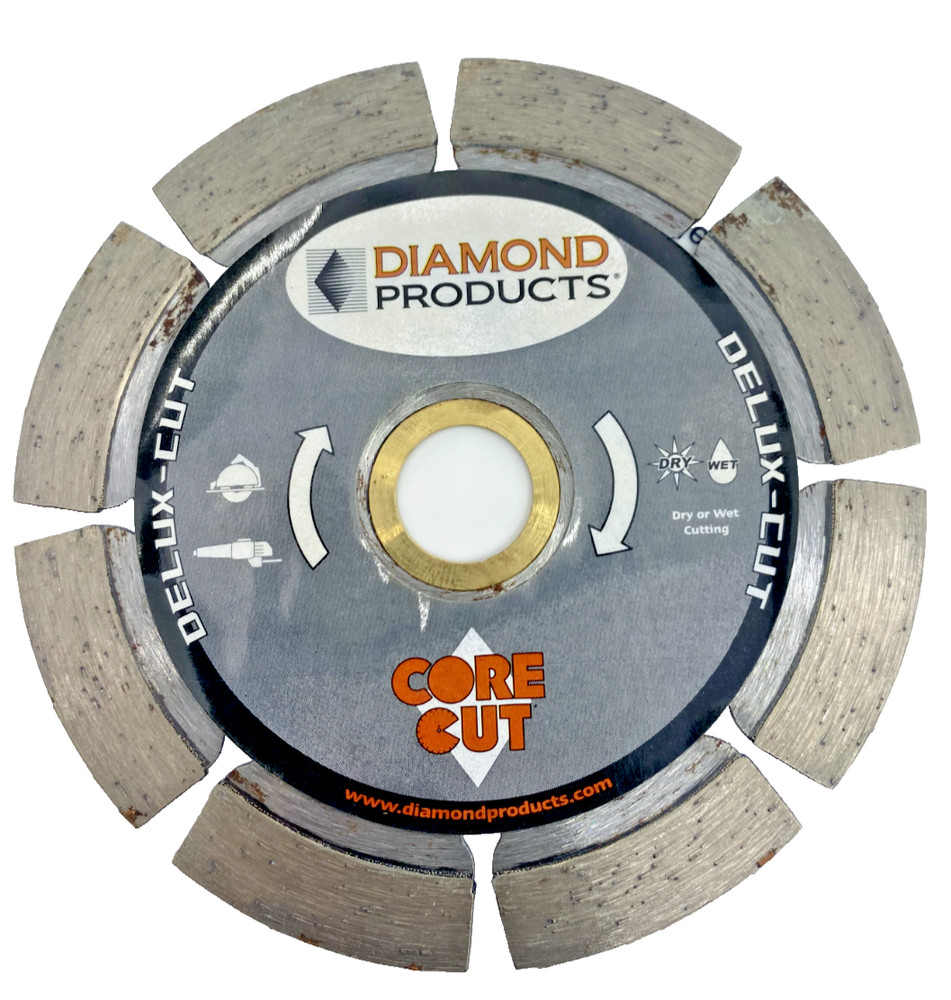Diamond Products 20966 Segmented Blade 4"x0.8"x7/8"  - Each