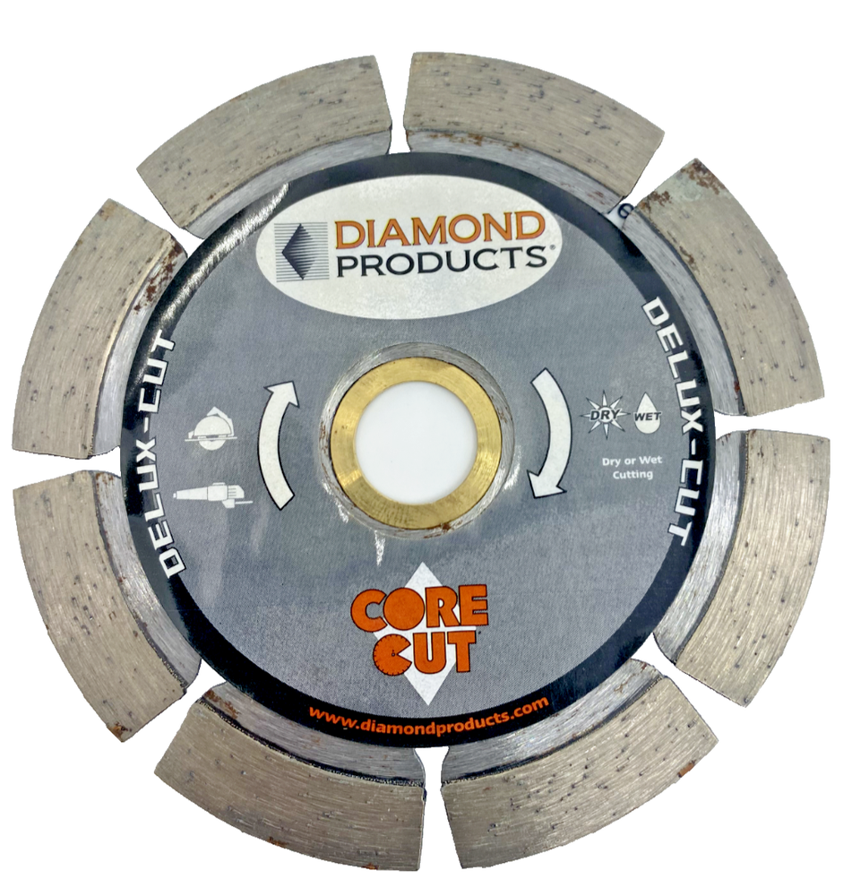 Diamond Products 20966 Segmented Blade 4"x0.8"x7/8" - Each