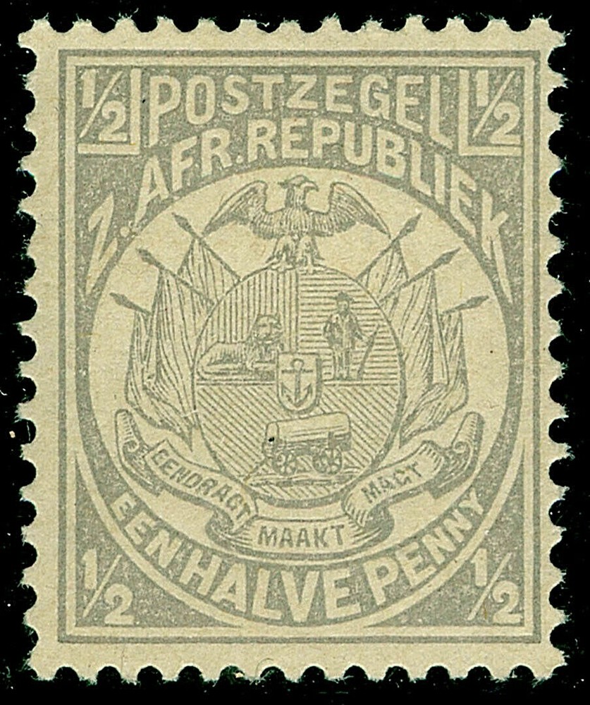 TRANSVAAL 1885-93 SG175 ½d. GREY -  MNH