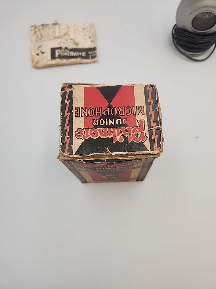 Vintage Philmore Junior Microphone with Original Box