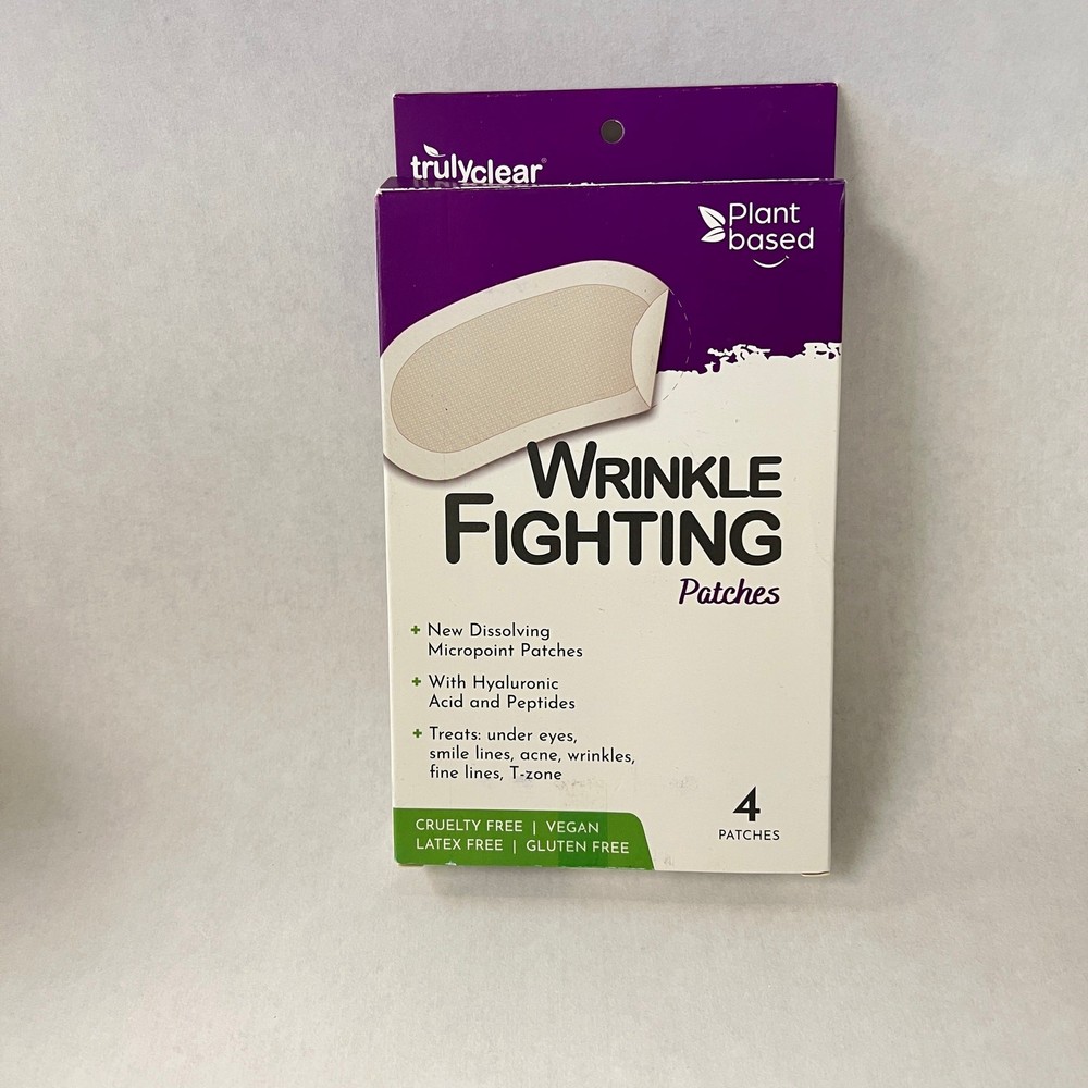Truly Clear Wrinkle Fighting Patches 4ct