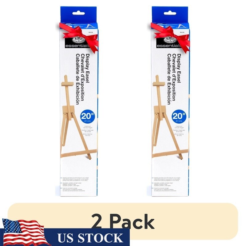Tabletop Easel Adjustable Art Display Durable Wood Premium Artists & Tablets New