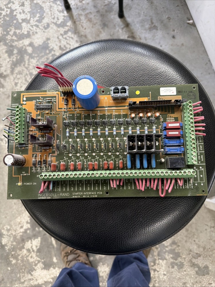 Ingersoll Rand 39807532 Starter Interface PCB Circuit Board
