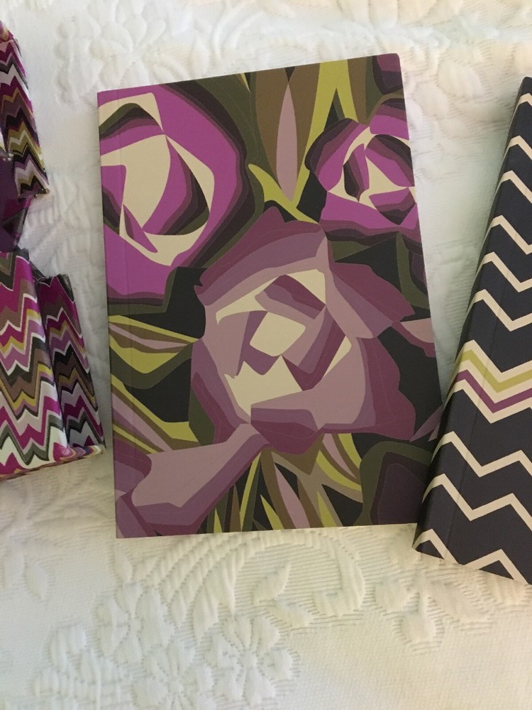 Journals Set Of Three In Fabric Covered Display Box