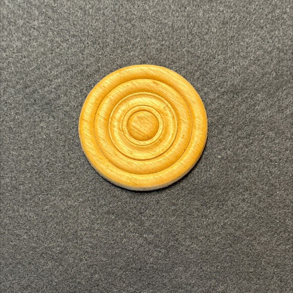 2-3/8" Circle Birch Wood Medallion