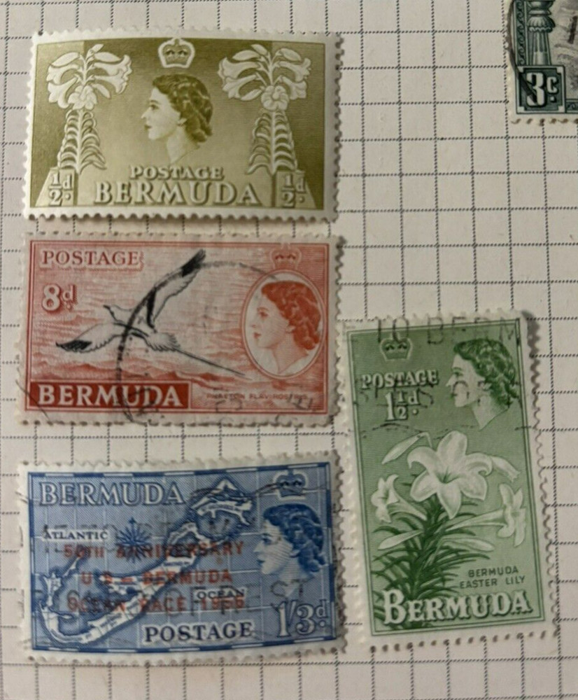 LOT 371 - QE11 STAMPS - BERMUDA
