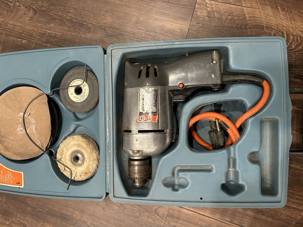 black & decker corded drill 7116