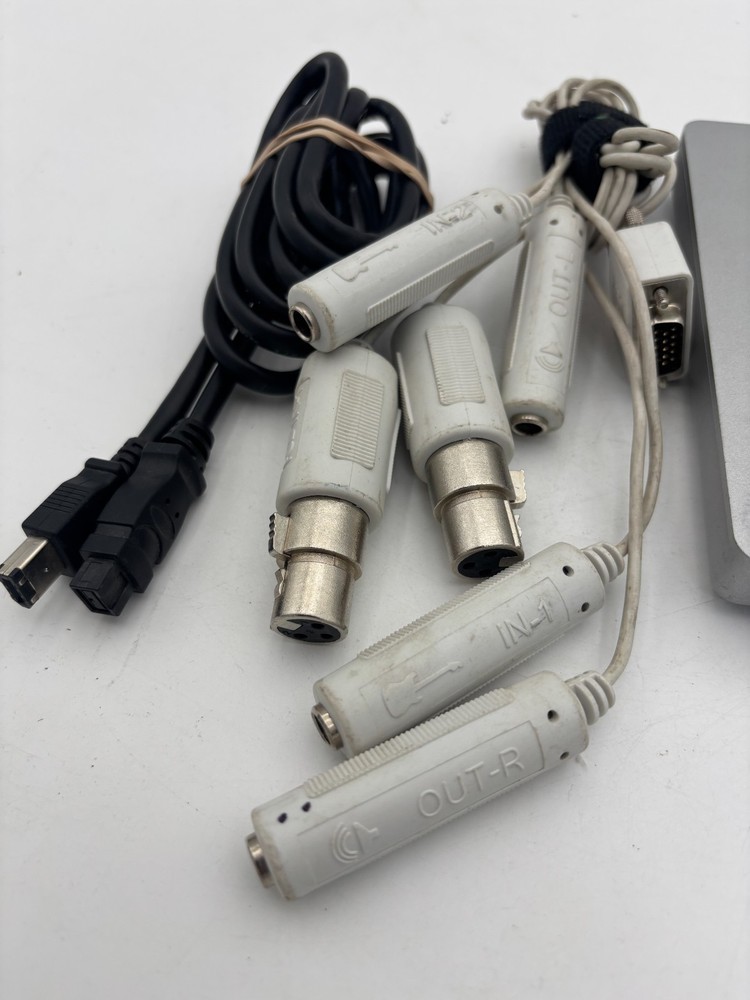 Apogee Duet FireWire Audio Interface w/ Breakout Cables - TESTED