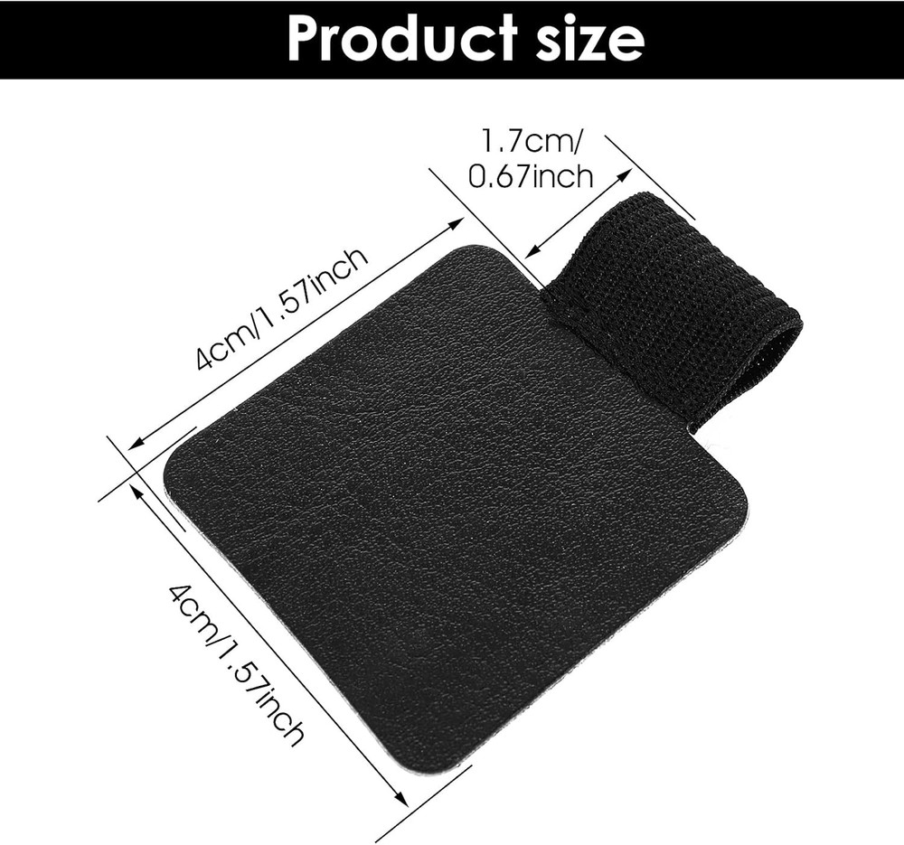 TIESOME Pen Loop Holder, 10 Pack Self-Adhesive Pen Holder Pencil Elastic Loop