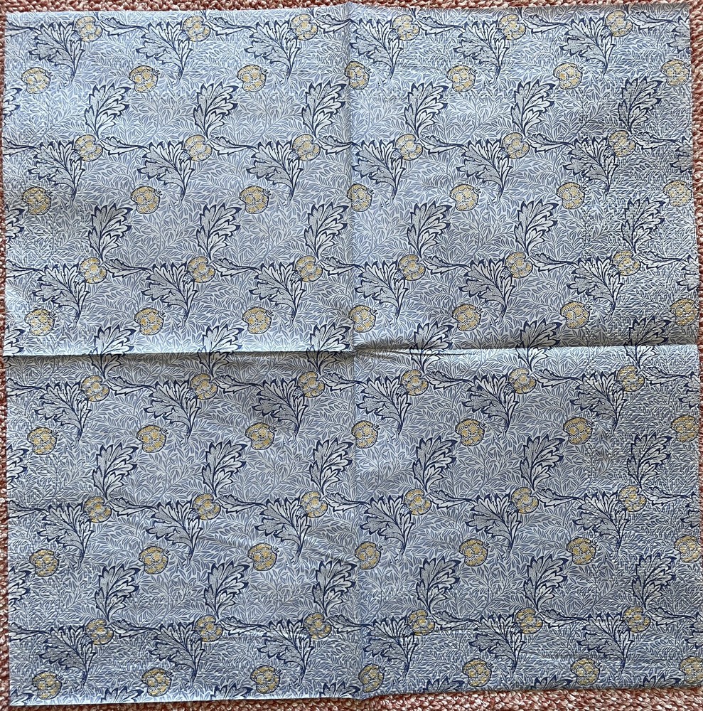 4 Designs Paper Napkin Set for Decoupage - Assorted