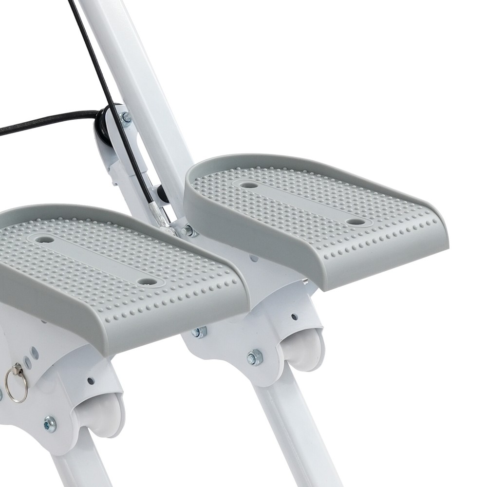 Foldable Stair Stepper Machine with Adjustable Angle for Effective Workouts