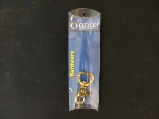 Cetacea "Crab Claw" Brass Accessory Clip