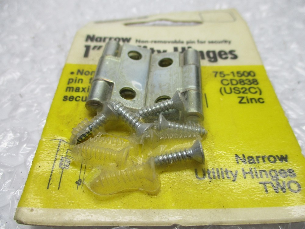 STANLEY 75-1500 CD838 NARRROW HINGES NSMP