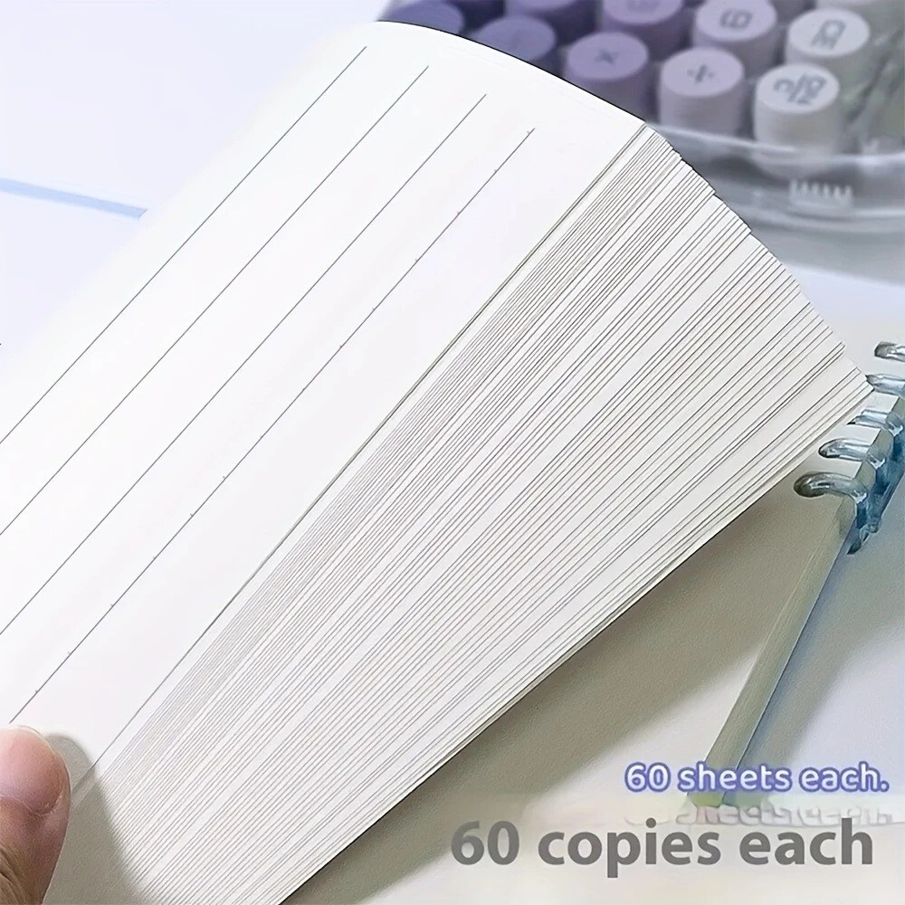 White Tiger Pattern Loose-Leaf Detachable Notebook Diamond Jewel Art COMPLETED