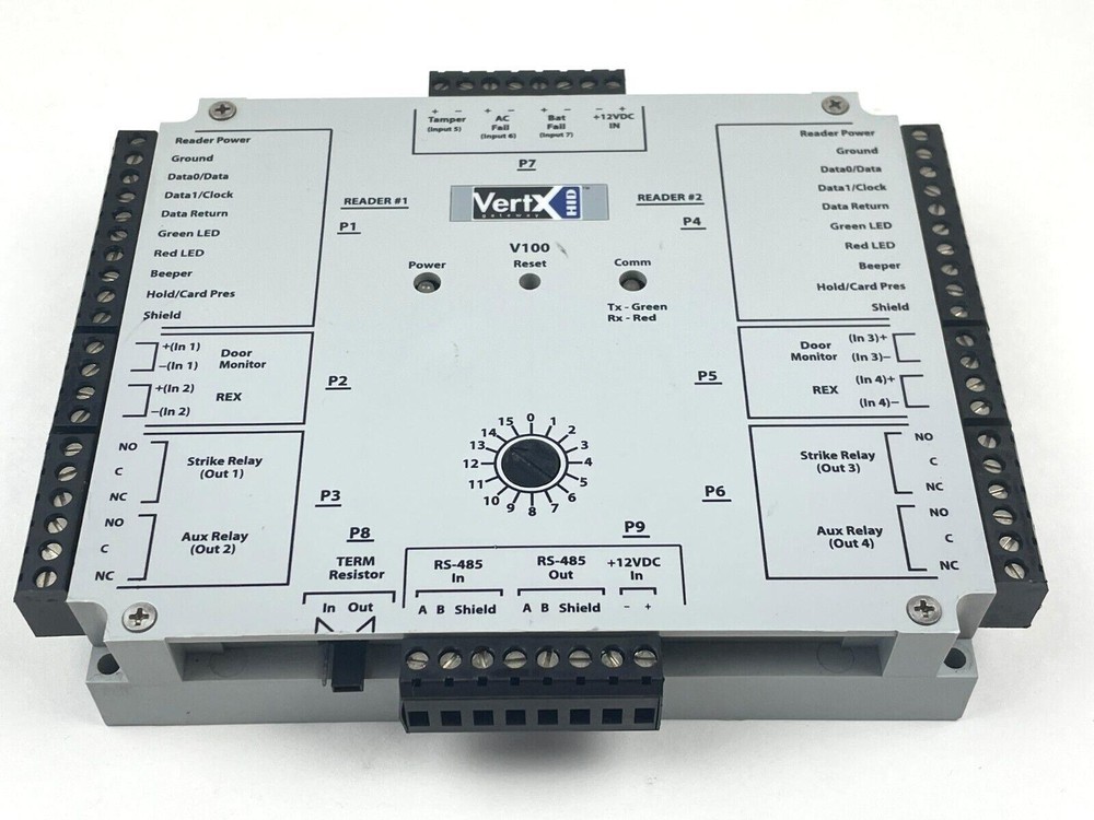 VertX V100 70100 AEP0N Two Dual Door/Reader Interface Module