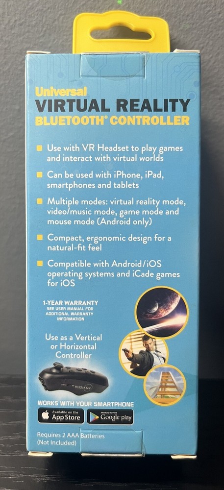 Universal Virtual Reality Bluetooth Controller