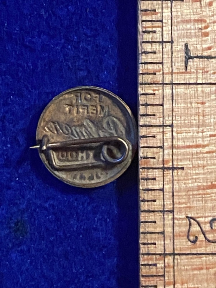 Vintage Palmer Method Writing Lapel Pin
