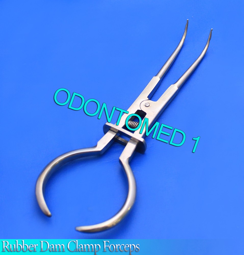 3 U. Of Washington Pattern Rubber Dam Clamp Forceps