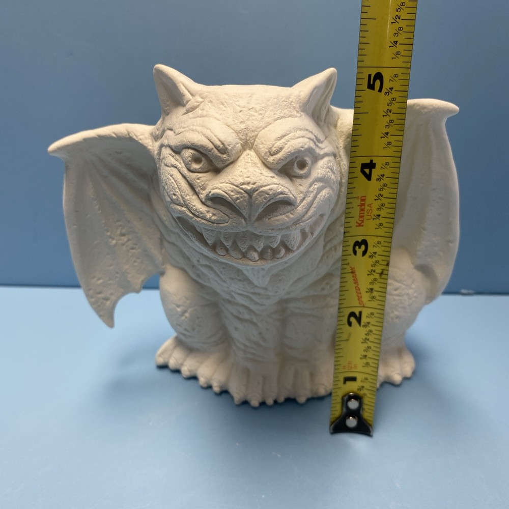 Ceramic Bisque Gargoyle Ready To Paint Your Ideas