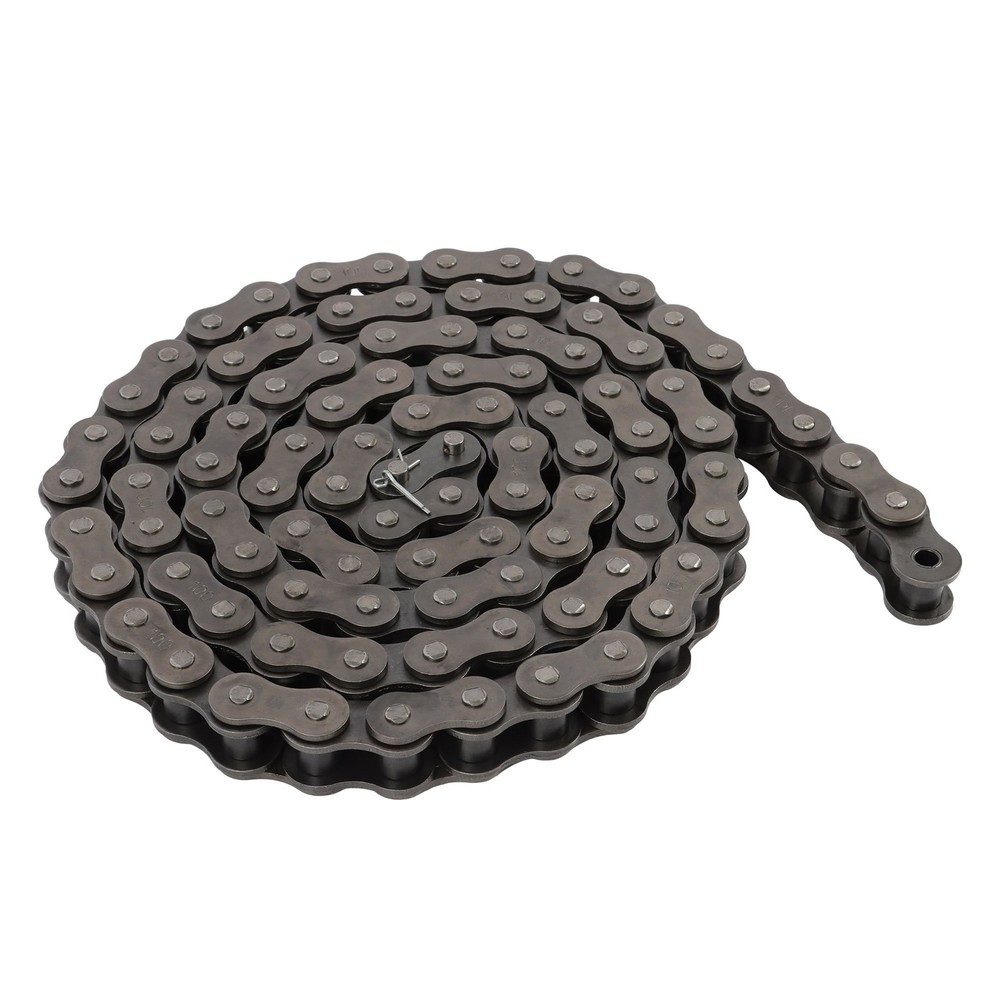 #100H Heavy Duty Roller Chain×10 ft + 1 Connecting Links