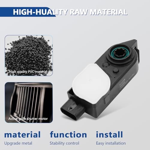 Front Shutter Active Grille Air Actuator Motor Compatible with 2018-2025