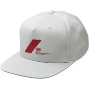 100% Forward Snapback Hat - Light Grey 20044-00015