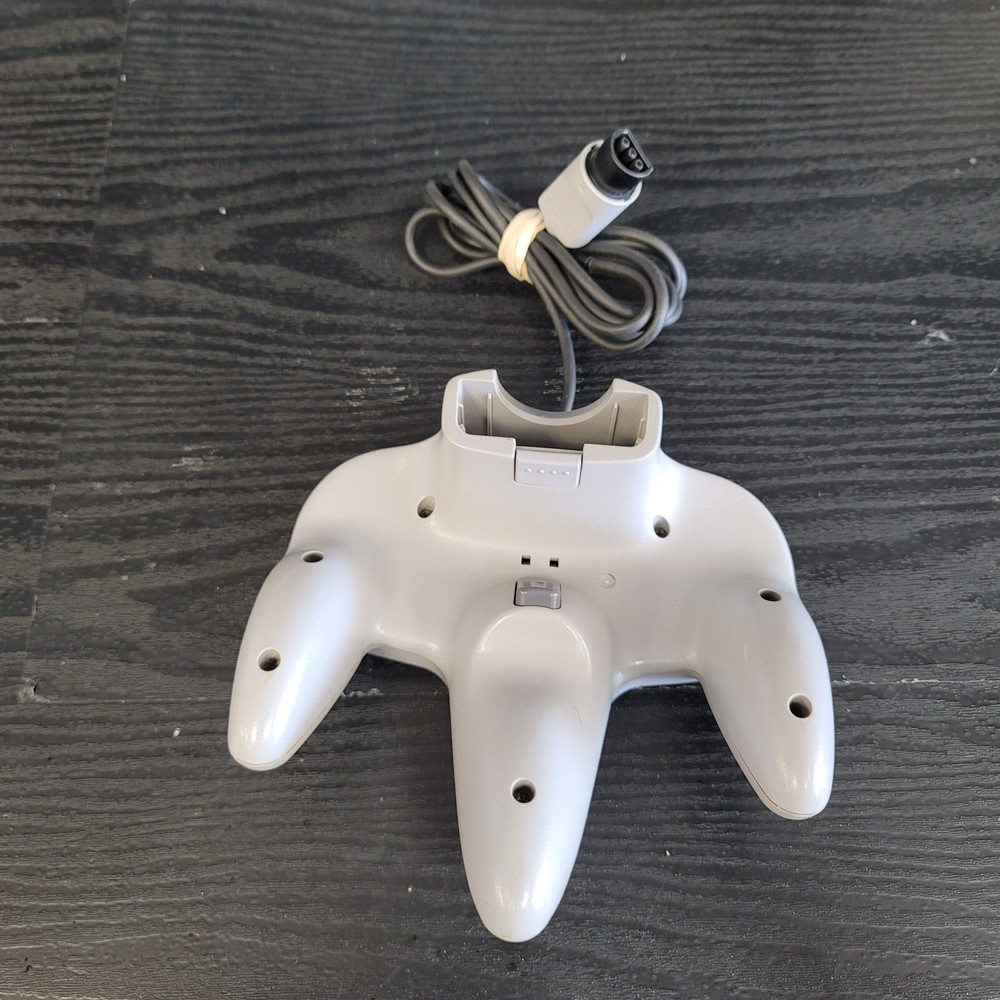 Official Gray Grey Controller For Nintendo 64 N64 Great Shape Tested