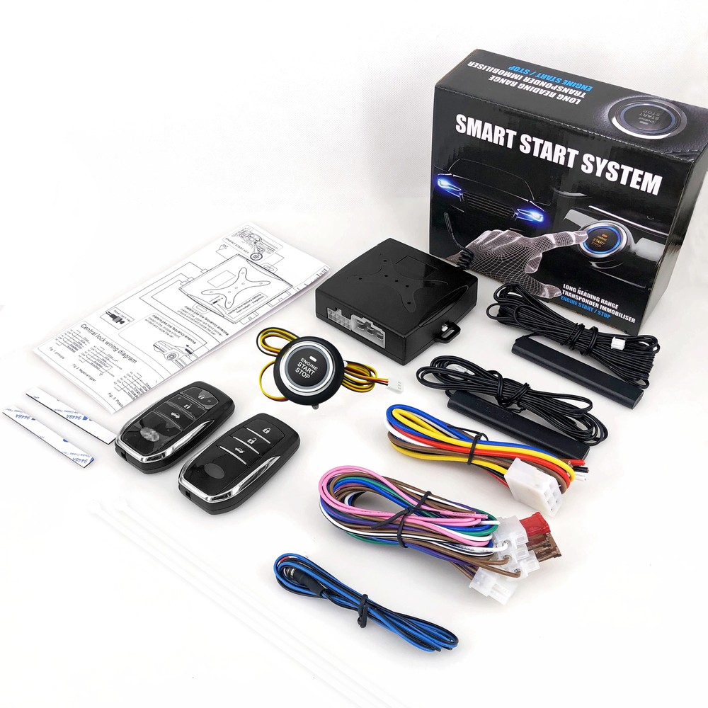 With Autostart Push One Button Auto Start Stop Entry System Smart Remote Start