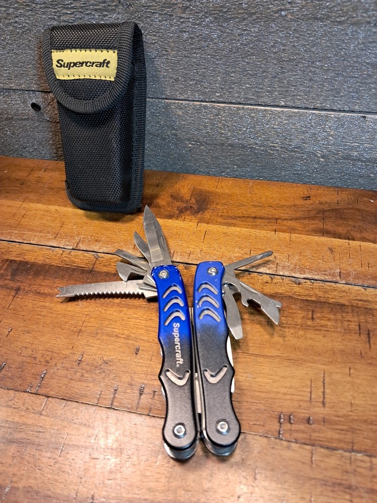 Multi Function Tool SuperCraft - 13 Functions - Fishing Hunting Cutting Camping
