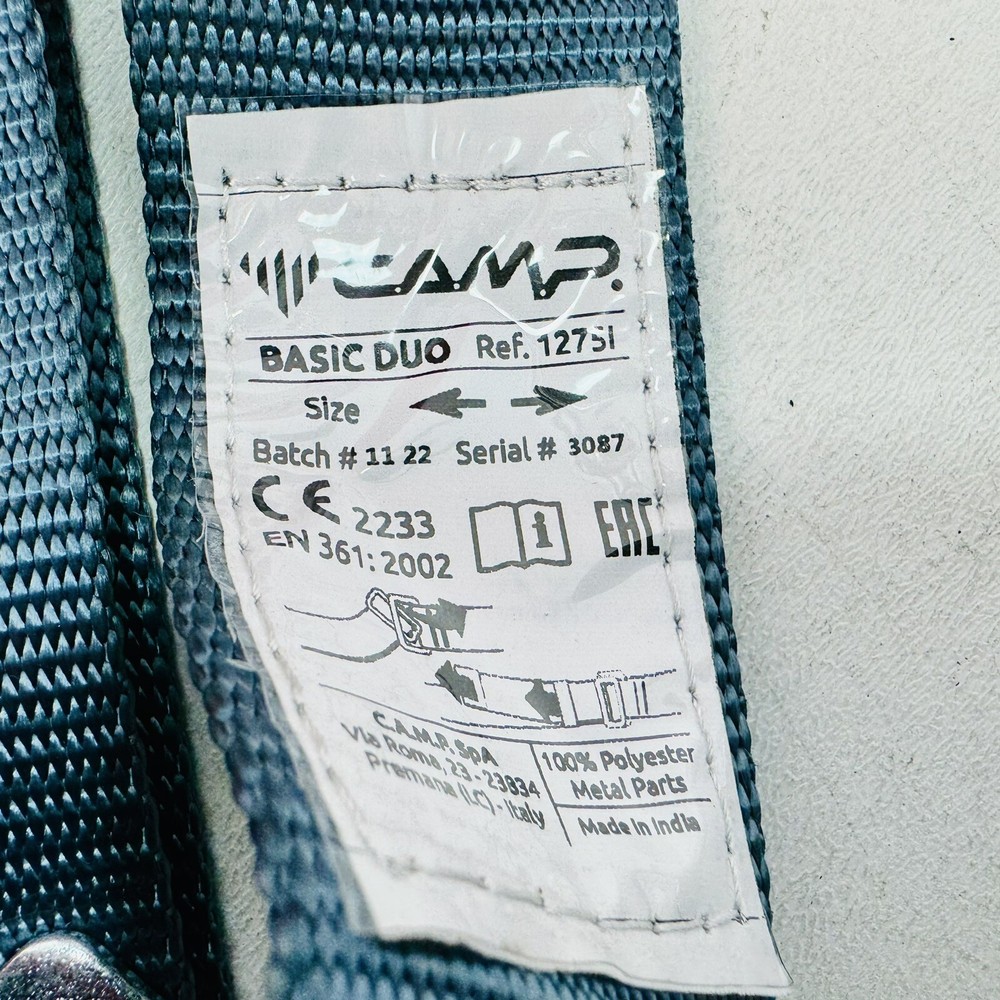 2 Pack - NEW CAMP BASIC DUO HARNESS 1275I