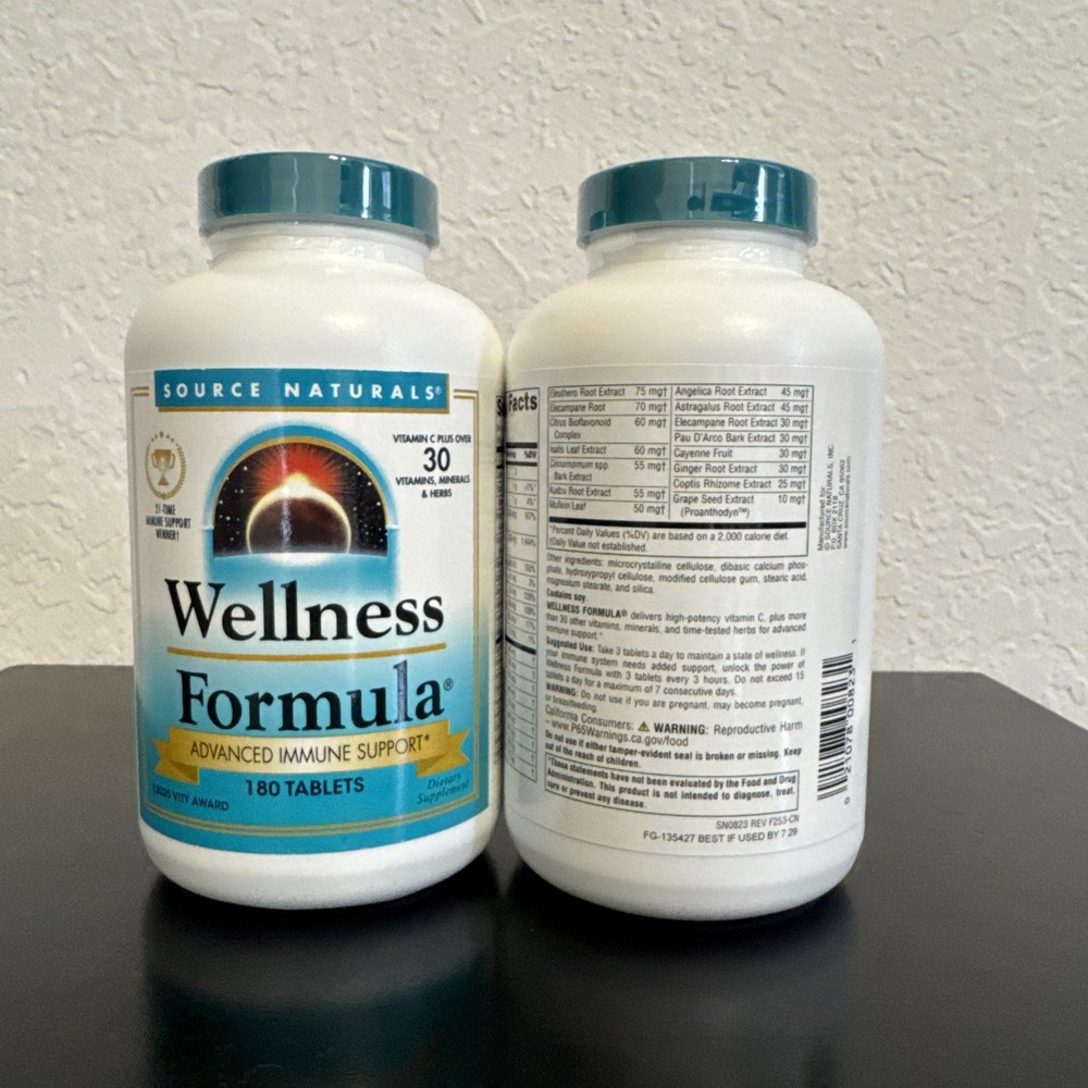 Source Naturals Wellness Formula Advanced Immune Support* 360 Tablets