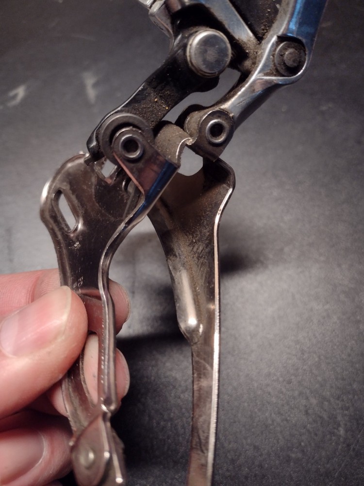 Shimano Compact Triple Front Derailleur Stx RC Silver 28.6