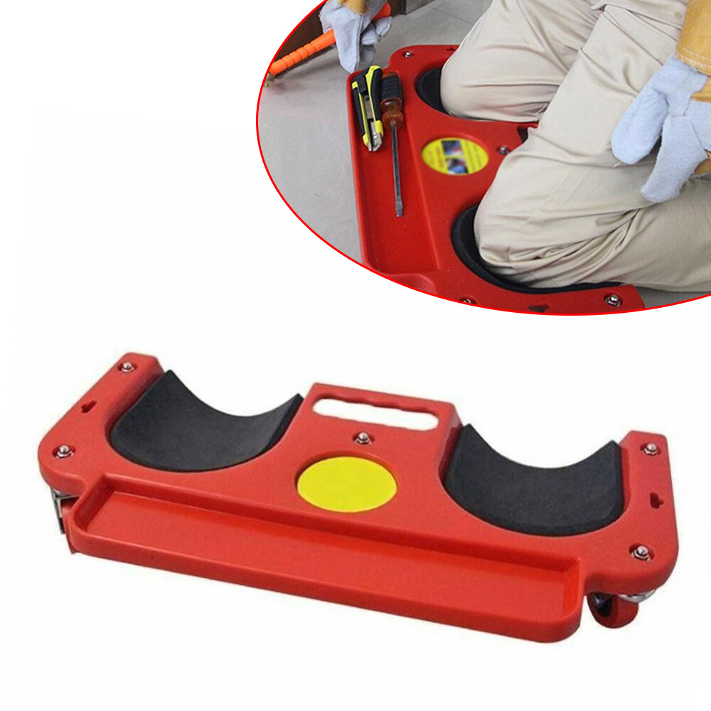 Rolling Knee Pad Wheels Soft Lining Rolling Wheeled Pads Platform Workers' Tool