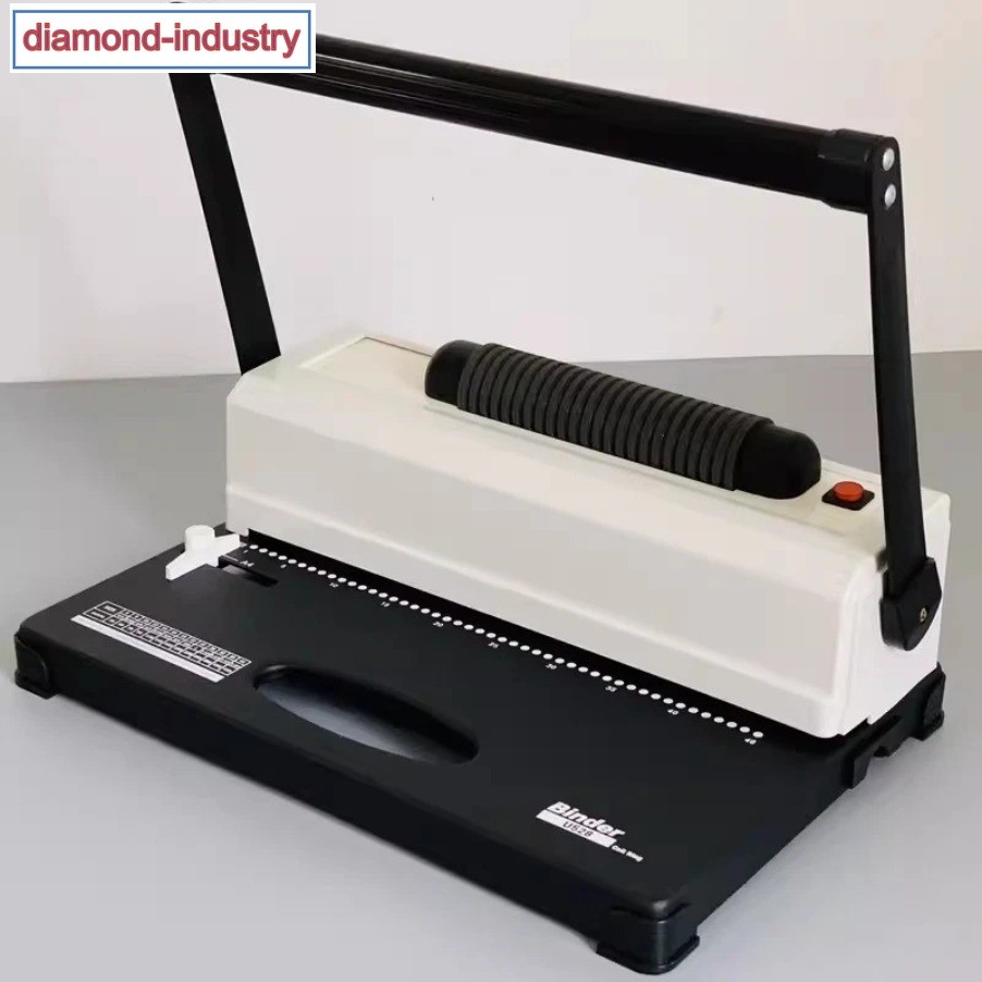 a4 Electric Single Coil Binding Machine Laptop Office Text Punch Binding Machine