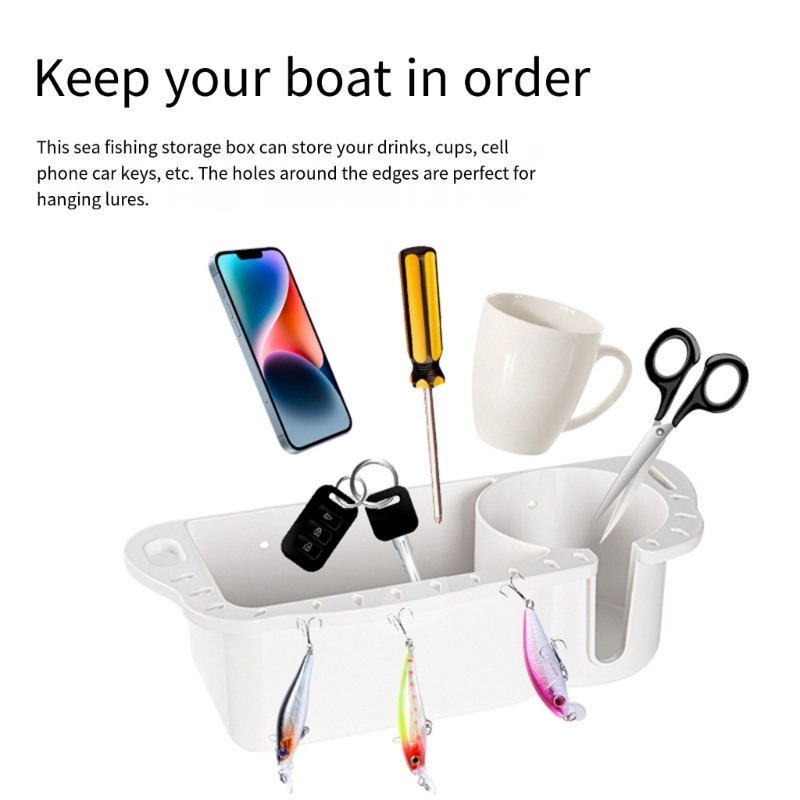 Convenient Storage Organizer With Ample Space For necessary Gadgets & Tools
