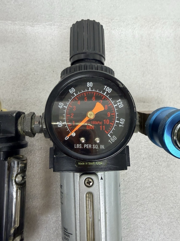 Compressed air filter, regulator and lubricator, model PN#ARL-25