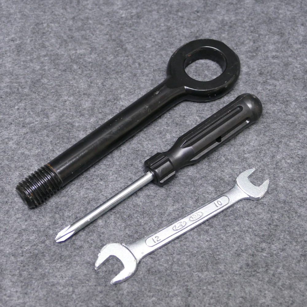 2012-17 Veloster Front Bumper Towing Tow Hook Eyelet Recovery Loop & Tools 77809