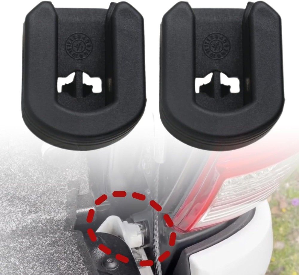 2 PCS Tailgate Hinge Bushing Grommet 66143-04021 Replacement Rubber Bushing for