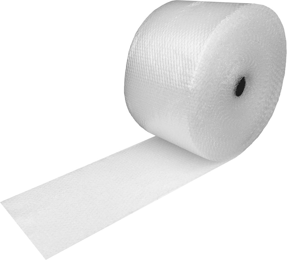 Amazon Basics Bubble Cushioning Wrap Packing Material for Fragile Items, Perfora