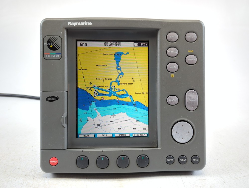 Raymarine Raytheon RC530 Plus E32035 Waterproof 7" Chartplotter Display Head