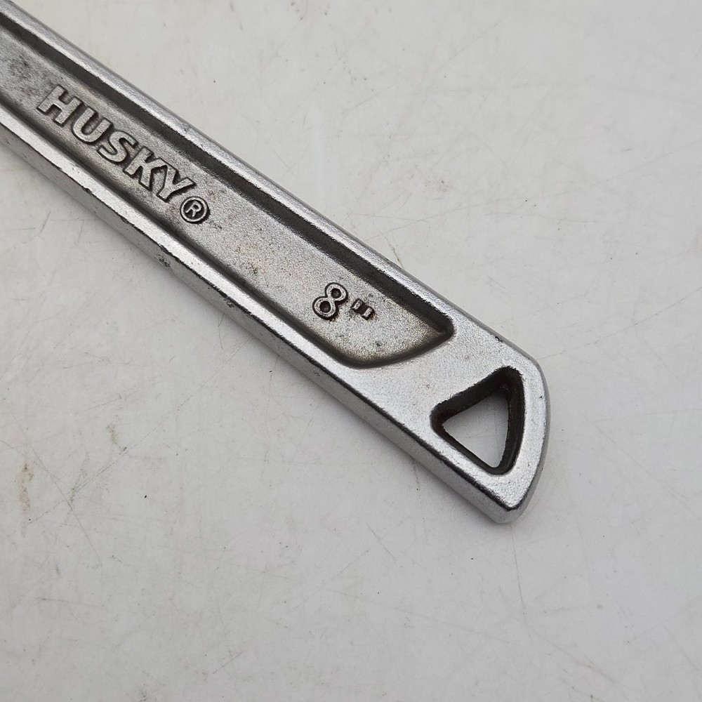 Husky 8" 200mm Steel Adjustable Wrench
