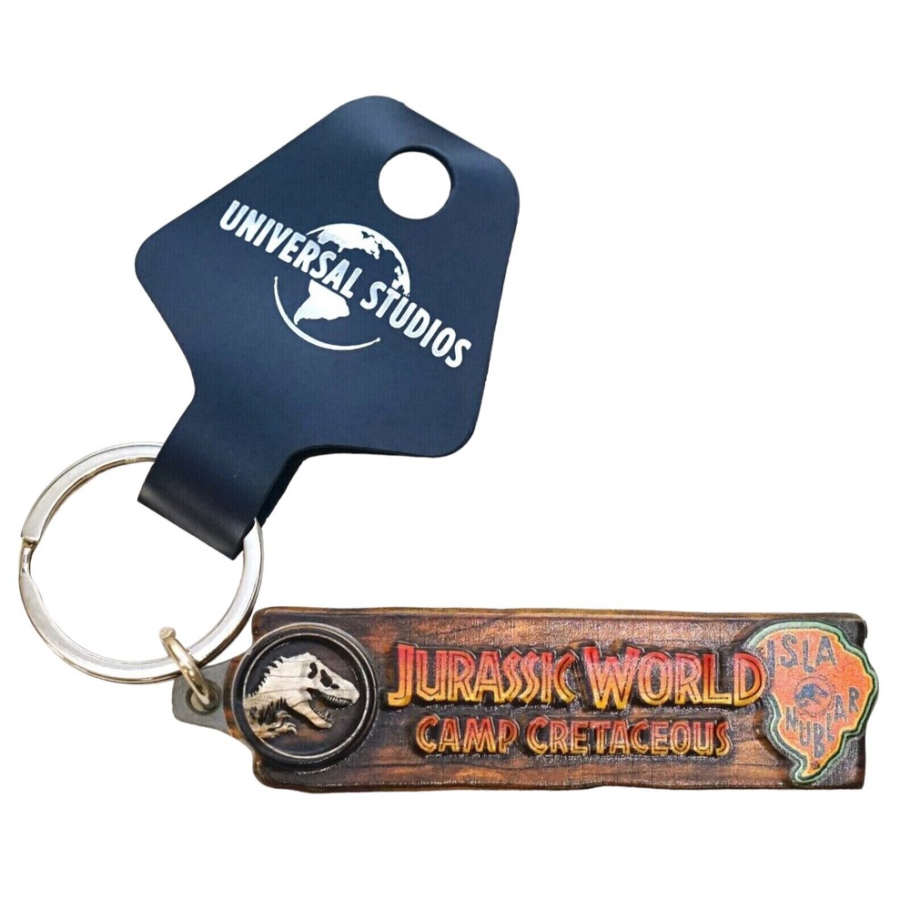 Universal Studios Jurassic World Camp Cretaceous Keychain
