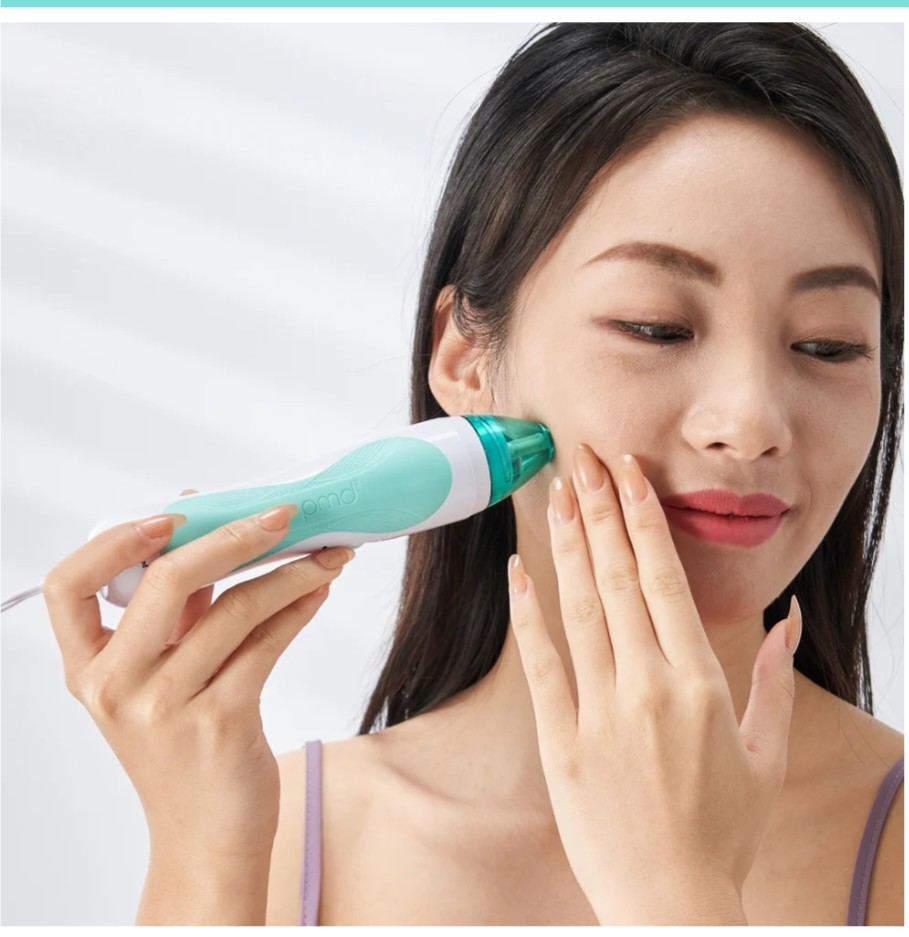 Working PMD Personal Microderm Pro At-Home Microdermabrasion Device Teal
