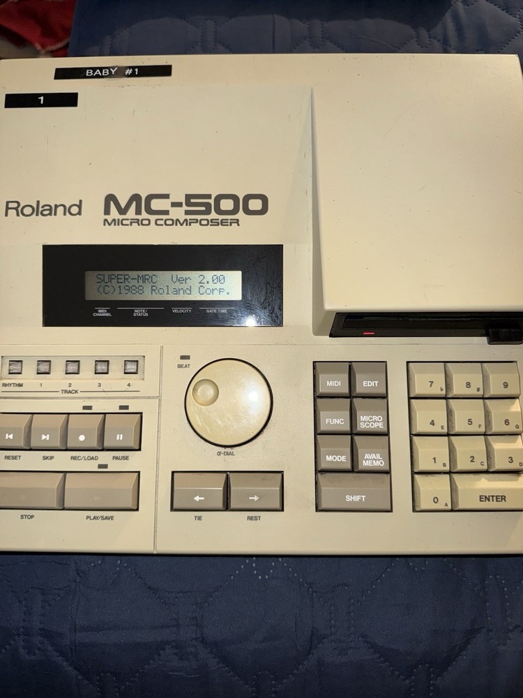 Vintage 1980s Roland MC-500 Micro Composer