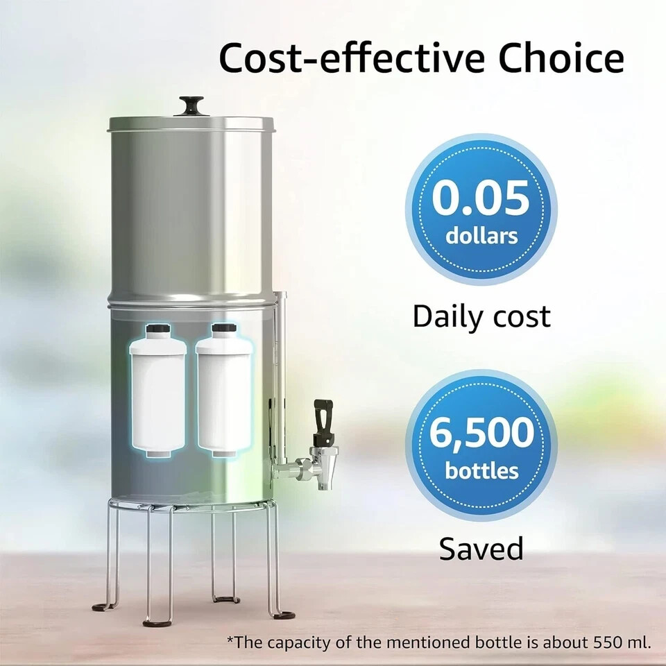 Filterlogic Fluoride Water Filter,Replacement for Berkey®PF-2®Fluoride Filter(4)