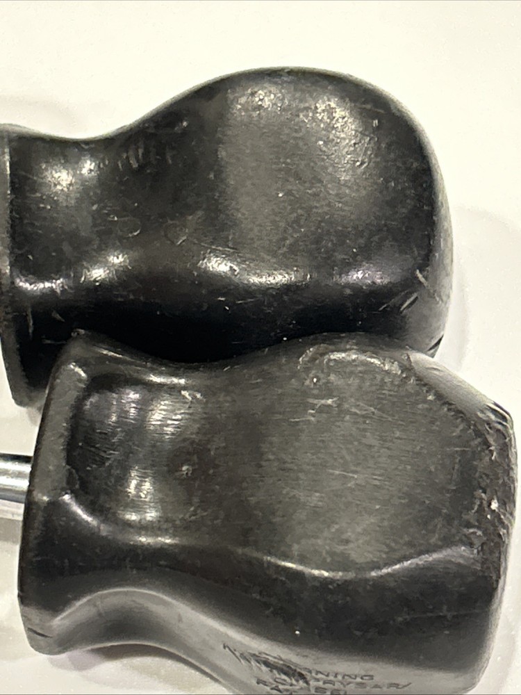 Snap On Tool SDD1 2 Stubby Black Screwdrivers Plastic Handle