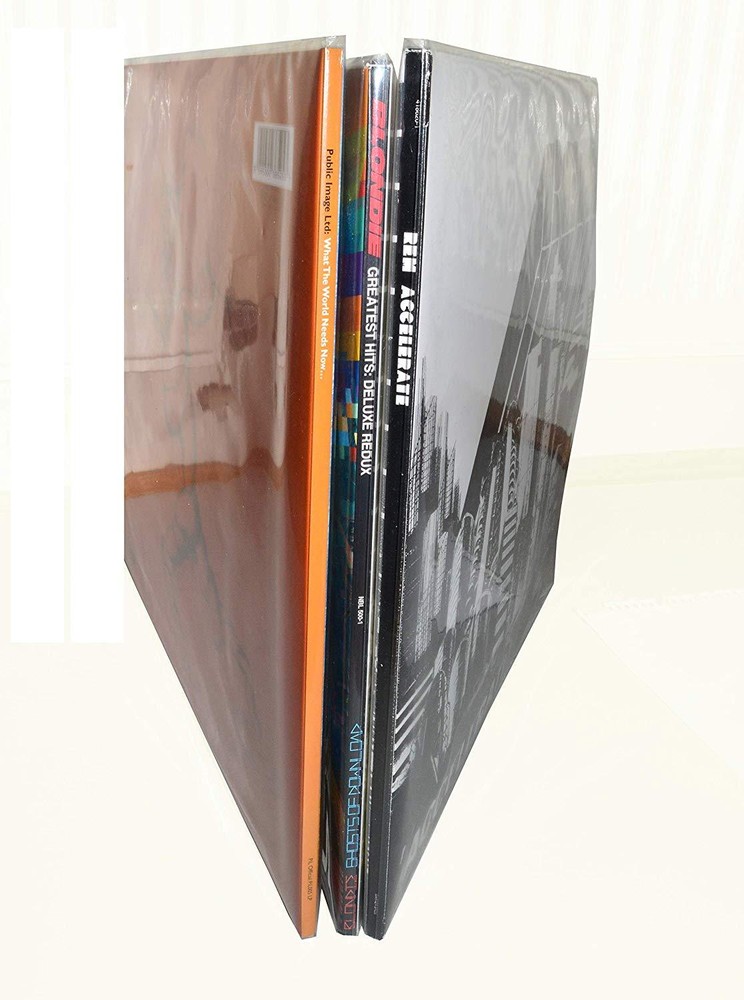 15 12” Inch Vinyl Double Gatefold Plastic Outer Polyproplyene Record Sleeves