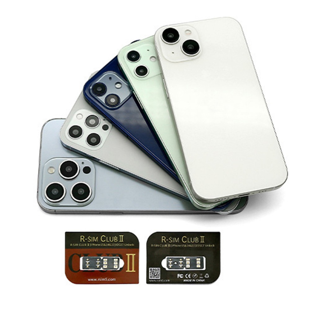 Unlocking Card Stickers Phone Replace Accessories for iPhone 6 - 15 Series